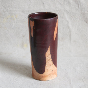 Red Colorfield Vase