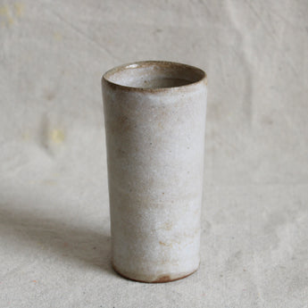 White Pillar Vase