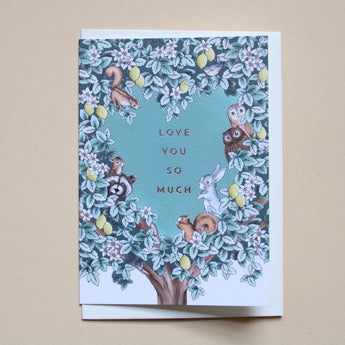 Woodland Love You Greeting Card