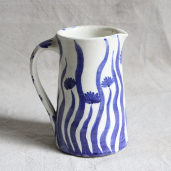 Blue & White Pitcher