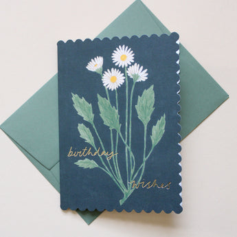 Birthday Wishes Greeting Card - Wanderlust Paper Co.