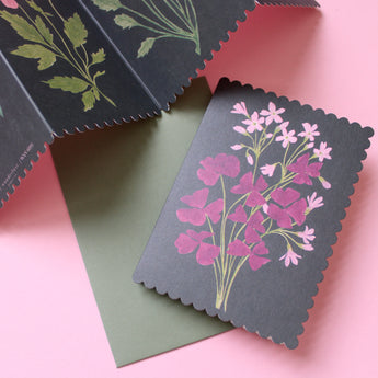 Botanical Concertina Greeting Card - Wanderlust Paper Co.