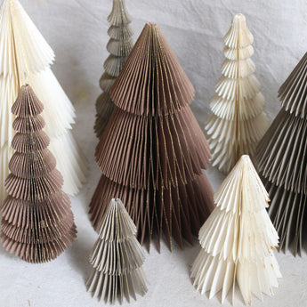 Paper Honeycomb Tree - Set of 5