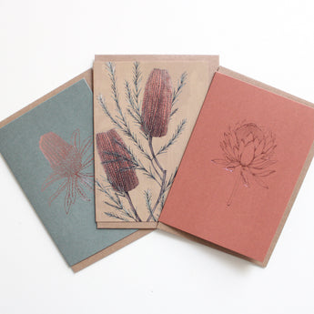 Exotic Flora Greeting Cards