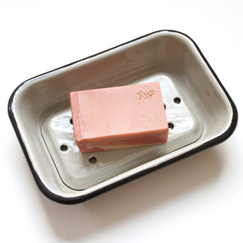 Enameled Soap Dish